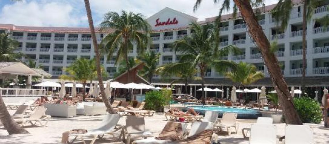 Sandals Barbados hotel pool